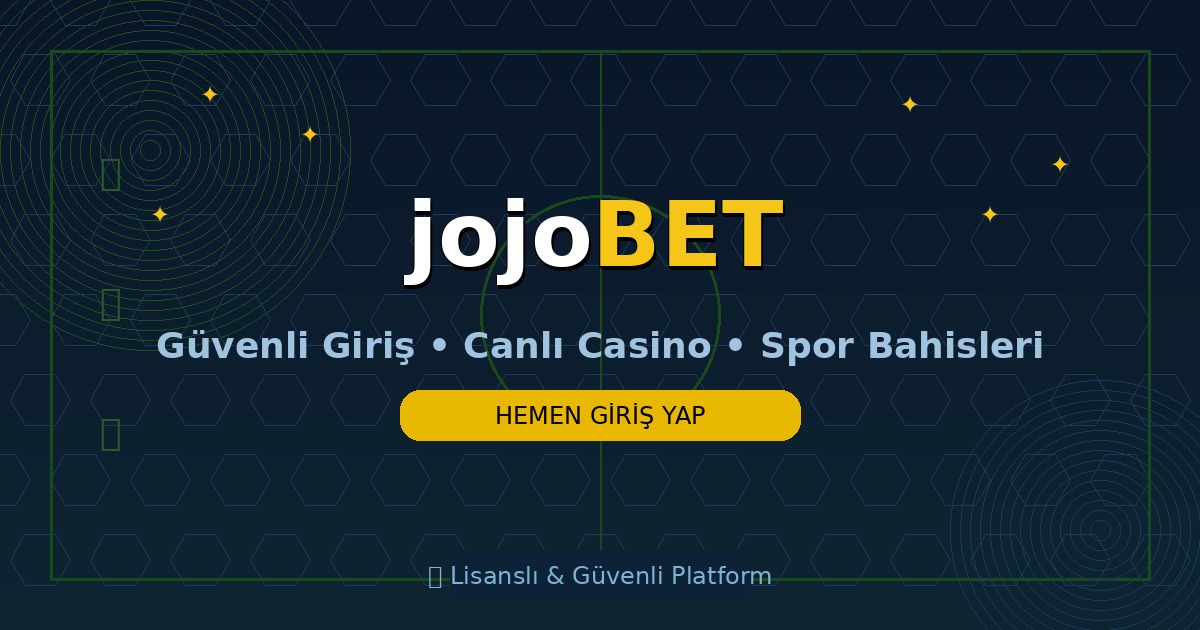 Jojobet
